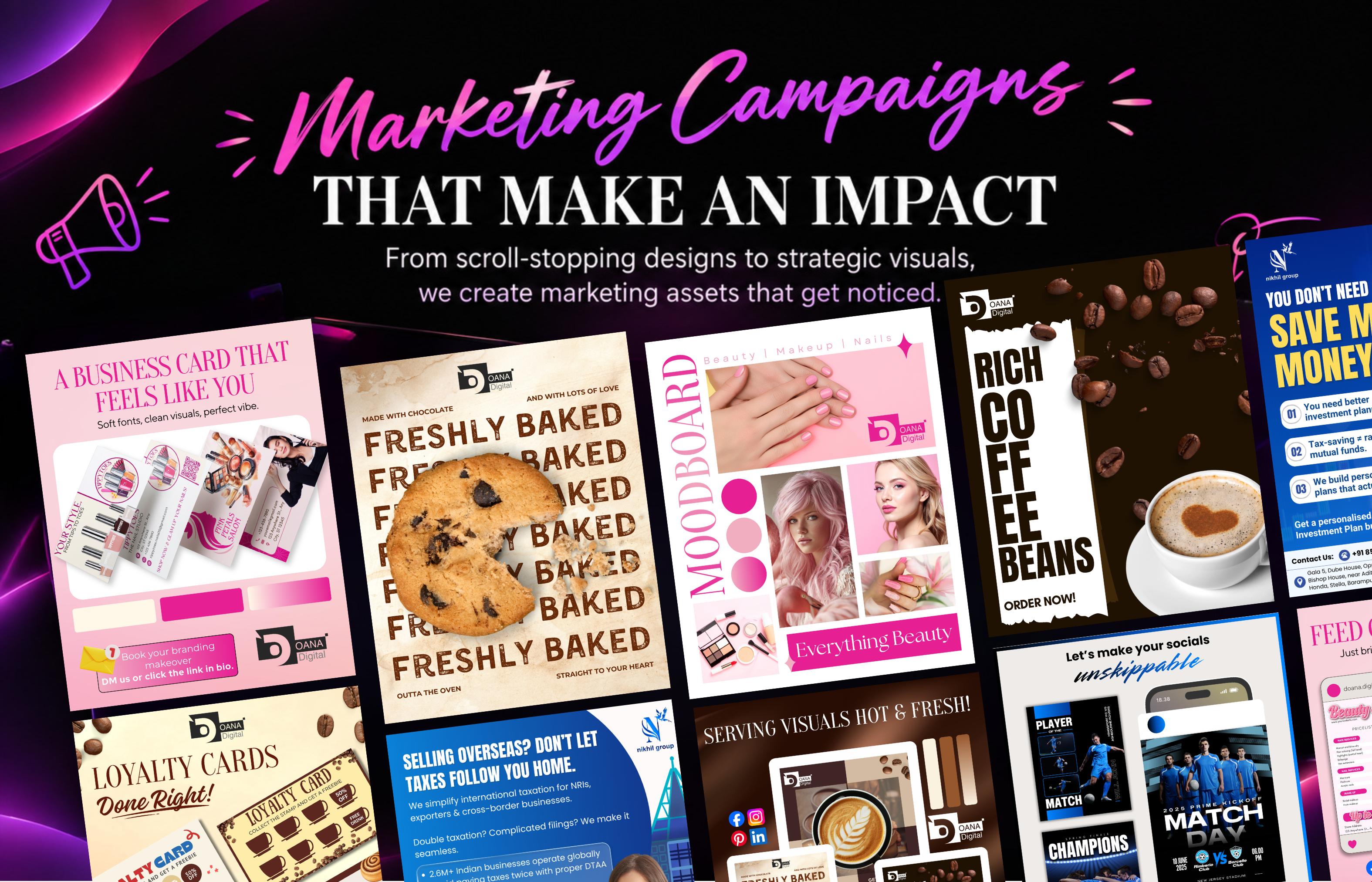 Doana Digital marketing campaign project